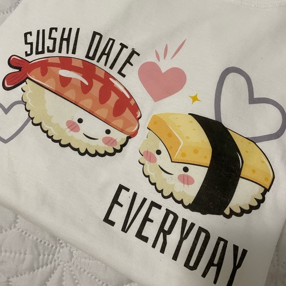 Sushi date cotton shirt by gilden - Picture 2 of 4